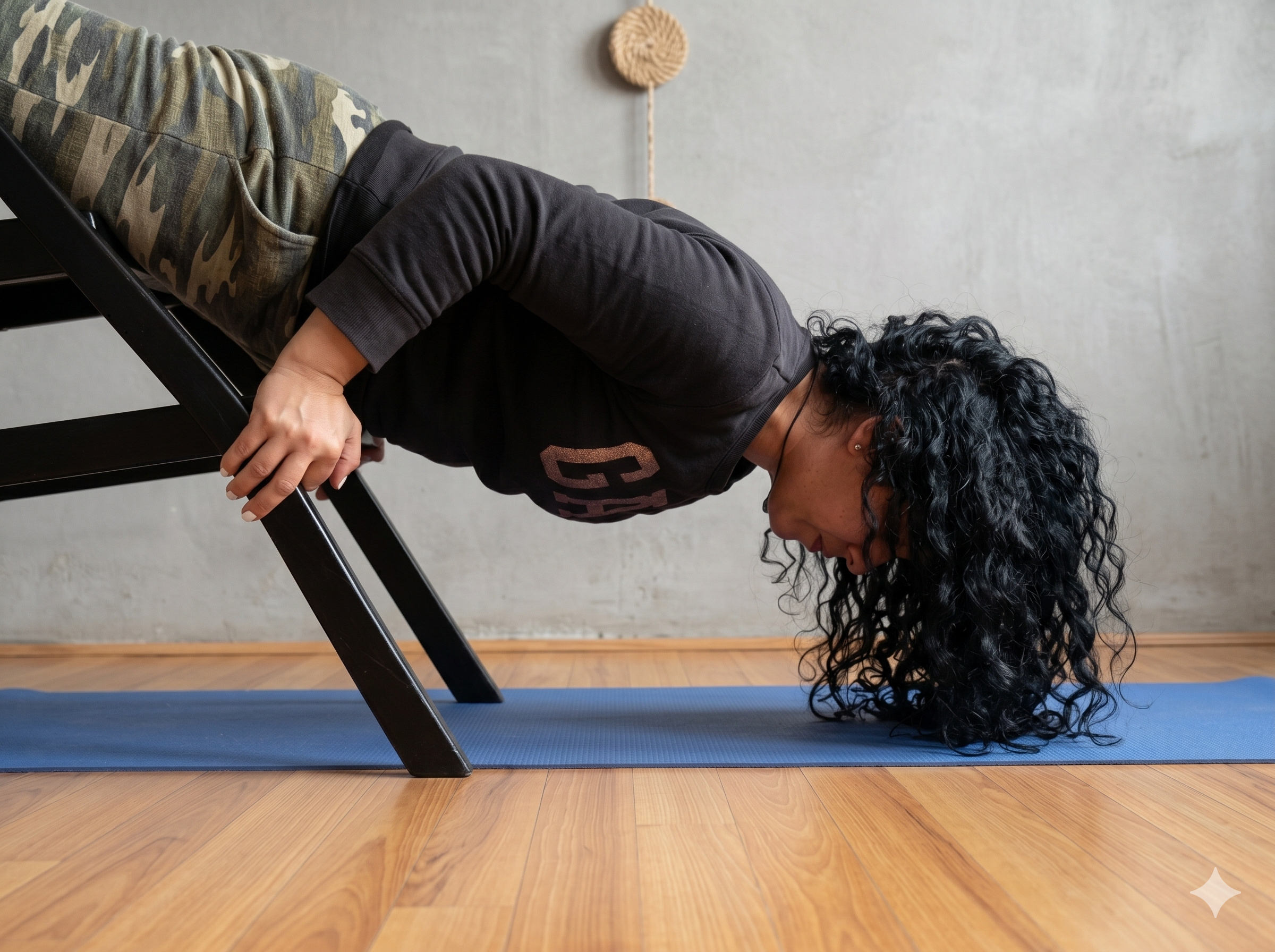 Clase de Yoga Suave para adultos mayores en Santiago